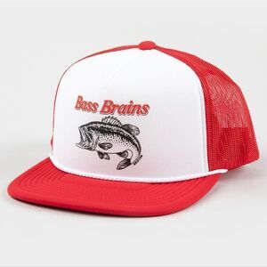 Brixton Bass Brains Fishing Trucker Hat